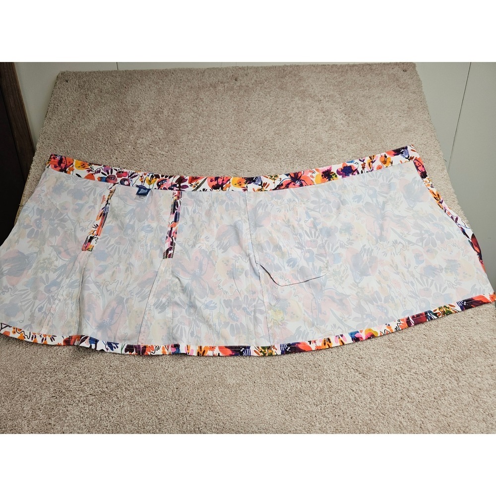 RipSkirt Hawaii Floral Wrap Skirt XXL Multi Color Quick Dry Activewear Mini - Picture 5 of 7